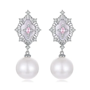 PANDORA Style Starlight розови обеци - YIE246 (изображение за) PANDORA Style Starlight розови обеци - YIE246