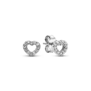 (изображение за) Обеци Pandora с отворени сърца - 290528CZ