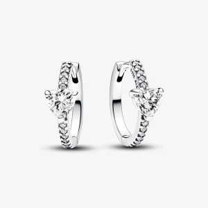 (изображение за) Обеци с искрящи сърца на Pandora - 293101C01