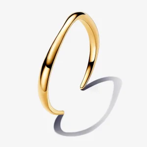 (изображение за) Органично оформена отворена гривна Pandora - 563310C00