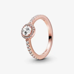(изображение за) Пръстен Pandora Classic Sparkle Halo - 188861C01