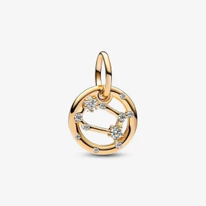 Висящ талисман Pandora Gemini Zodiac - 762711C01 (изображение за) Висящ талисман Pandora Gemini Zodiac - 762711C01