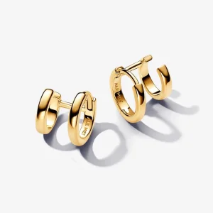 (изображение за) Двойни обеци Pandora Huggie Hoop - 263280C00