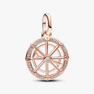 (изображение за) Талисман Медальон Колелото на съдбата Pandora ME - 783063C01