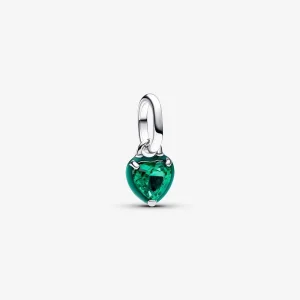 (изображение за) Мини талисман със сърце със зелена чакра Pandora ME - 793042C03