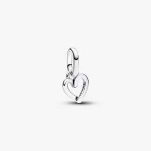(изображение за) Мини висящ талисман със сърце със свободна ръка Pandora ME - 793048C00