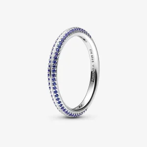 (изображение за) Пръстен Pandora ME Blue Pavé - 199679C03