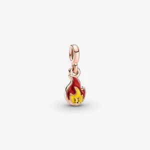 (изображение за) Мини висящ талисман Pandora ME Burning Flame - 789690C01