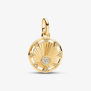 (изображение за) Талисман с медальон Pandora ME Power of the Light Sun - 763039C01