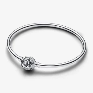 (изображение за) Гривна със закопчалка Pandora Moments Encircled - 593229C01