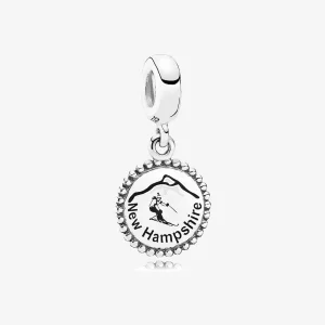 (изображение за) Талисман Pandora New Hampshire Ski Sungle - ENG791169_11