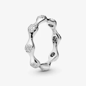 (изображение за) Пръстен Pandora Pavé Modern LovePods - ФИНАЛНА РАЗПРОДАЖБА - 197295CZ
