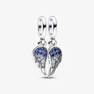 Висящ талисман Pandora Sparkable Splitable Angel Wings - 792821C01 (изображение за) Висящ талисман Pandora Sparkable Splitable Angel Wings - 792821C01