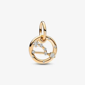 Висяща талисманка Pandora Taurus Zodiac - 762707C01 (изображение за) Висяща талисманка Pandora Taurus Zodiac - 762707C01