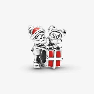 (изображение за) Pandora Дисни Мики Маус и Мини Маус подаряват талисман - 799194C01