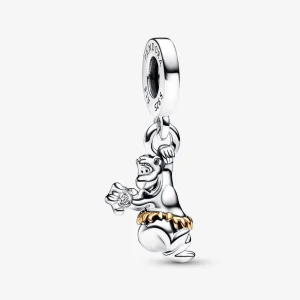 (изображение за) Pandora Disney 100th Anniversary Baloo Lab-grown Diamond Dangle Charm - 792682C01