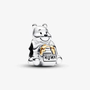 (изображение за) Pandora Disney 100th Anniversary Winnie the Pooh Diamond Charm отгледан в лаборатория - 793029C01