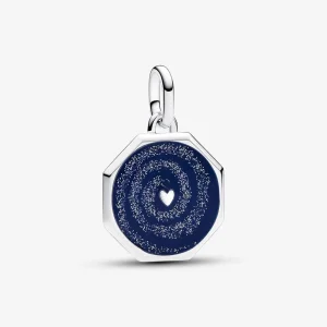 (изображение за) Pandora ME Galaxy Heart Medallion Charm - 793040C01