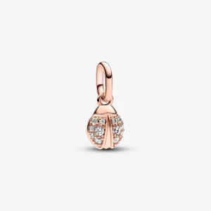 (изображение за) Pandora ME Lucky Ladybird Mini Dangle Charm - 783043C01
