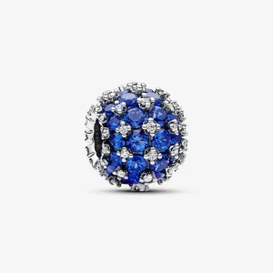 Pandora Sparkling Pavé Round Blue Charm - 792630C02 (изображение за) Pandora Sparkling Pavé Round Blue Charm - 792630C02