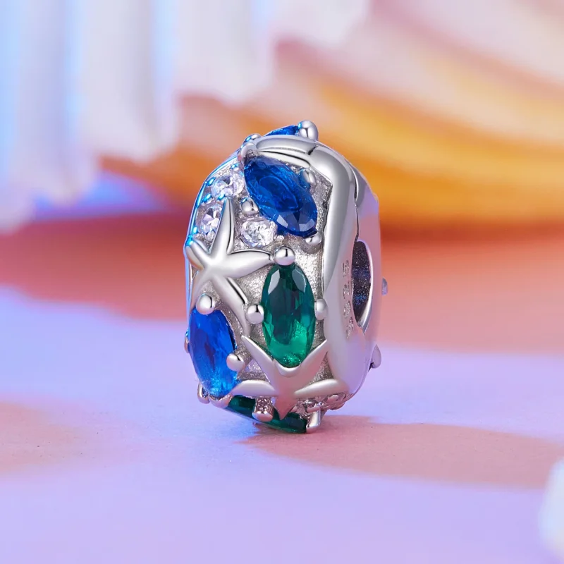 (изображение за) Pandora Стил Морска Звезда Клип - BSC847 - Преглед 2