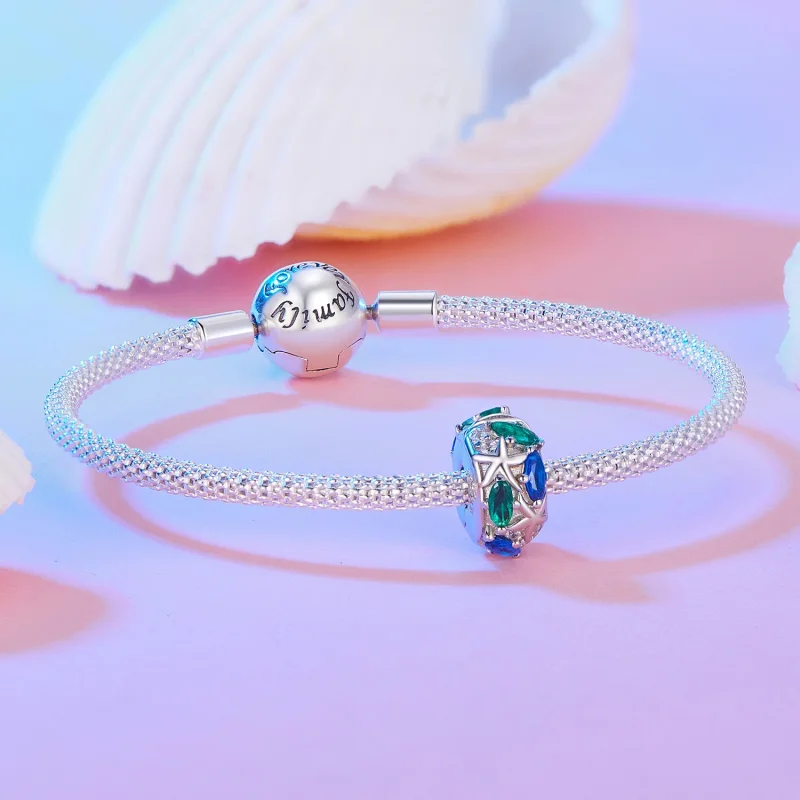(изображение за) Pandora Стил Морска Звезда Клип - BSC847 - Преглед 5