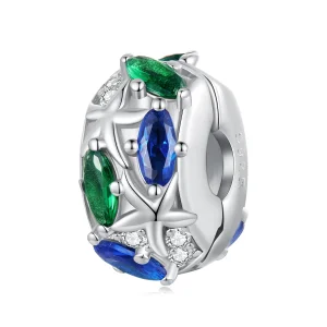 (изображение за) Pandora Стил Морска Звезда Клип - BSC847