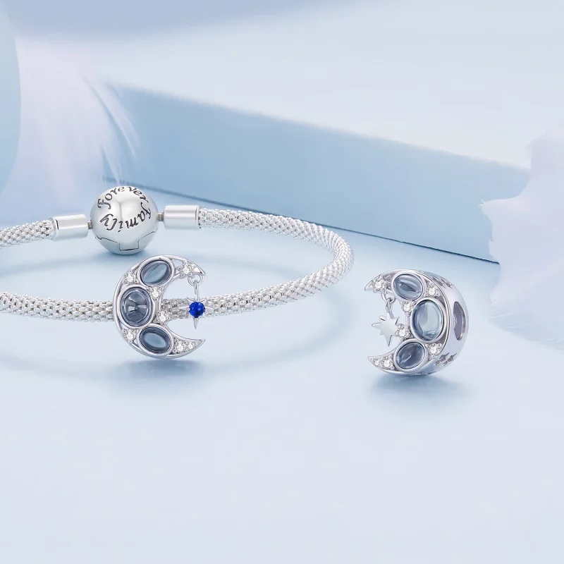 (изображение за) Pandora стил Лунен шарм - BSC872 - Преглед 4