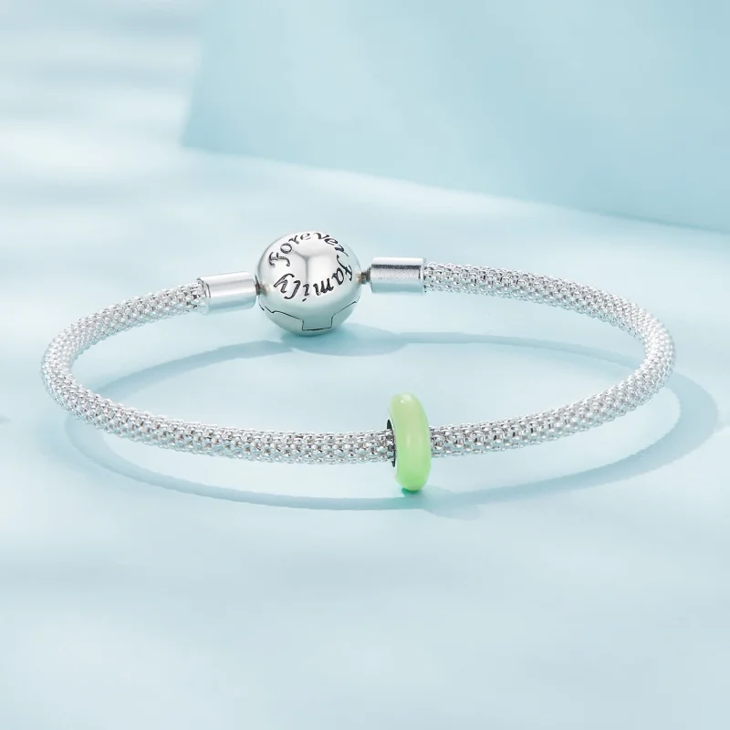 (изображение за) Pandora стил Силикагел междинен шарм - SCC1450-LG - Преглед 5