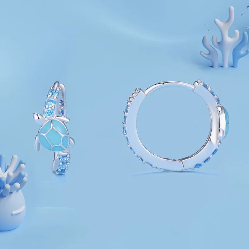 (изображение за) Pandora Стил Морска Костенурка Хулки Слушалки - SCE1596 - Преглед 2