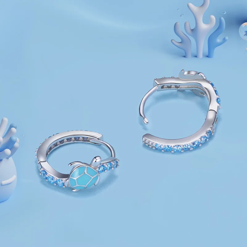 (изображение за) Pandora Стил Морска Костенурка Хулки Слушалки - SCE1596 - Преглед 4