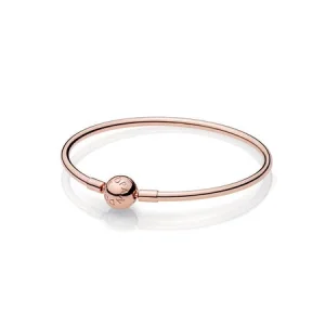 (изображение за) Твърда гривна PANDORA Rose - 587132 - Гривни PANDORA