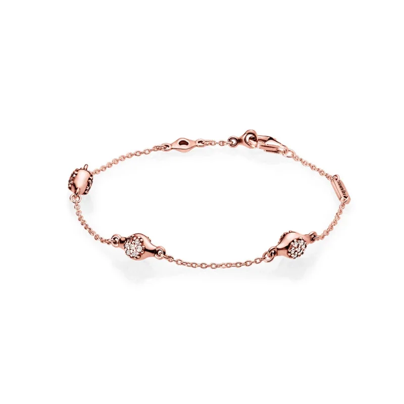 (изображение за) Гривни тип верижки PANDORA ROSE, модерен LovePods™