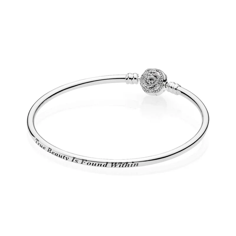 (изображение за) Disney, Красавицата & Звяра - 590748CZ - Гривни PANDORA - Преглед 2