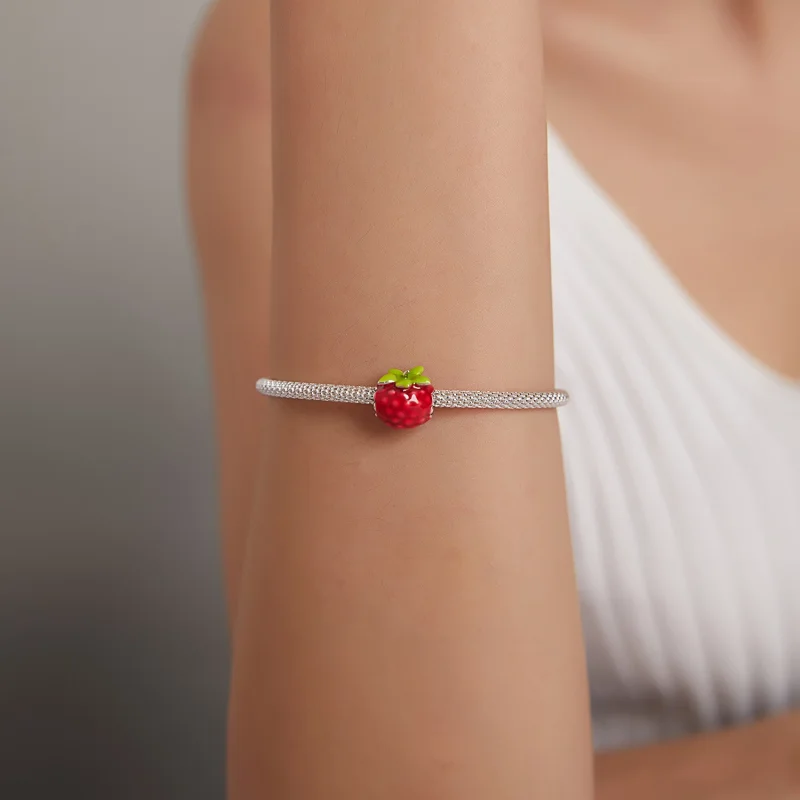(изображение за) Талисман в стил Пандора Малина - BSC487 - Преглед 5