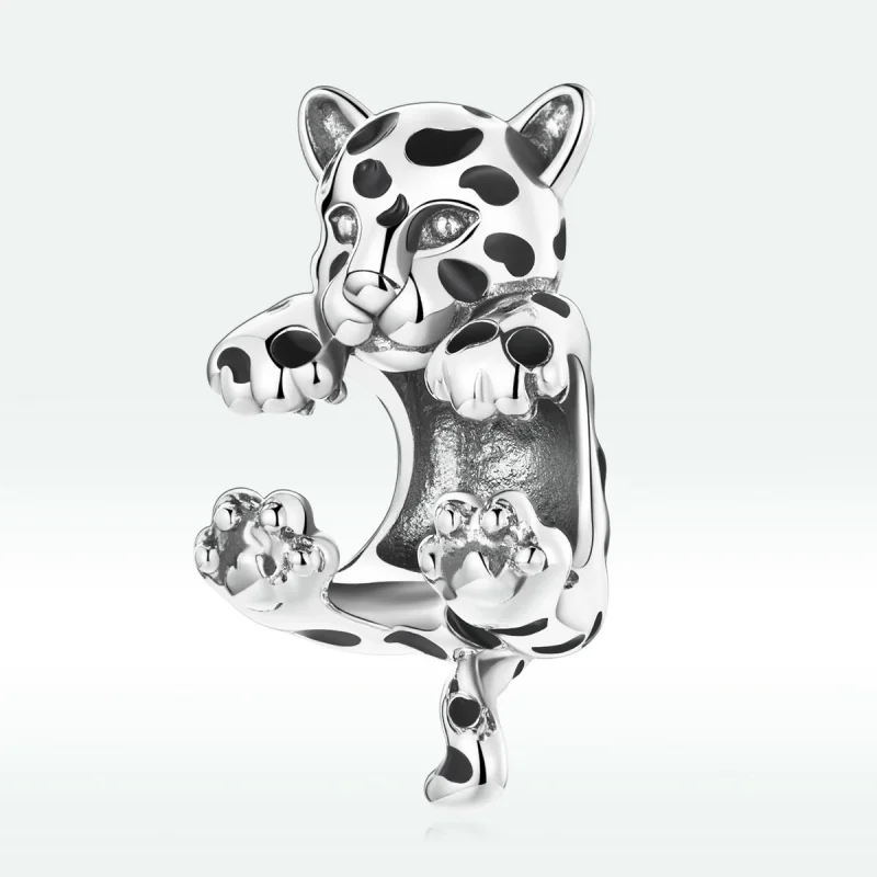 (изображение за) Талисман в стил Пандора Смешни Little Cheetah - BSC556