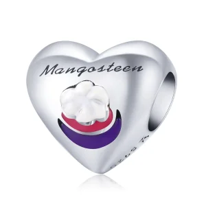 (изображение за) Талисман в стил Пандора Любов Mangosteen - SCC1954