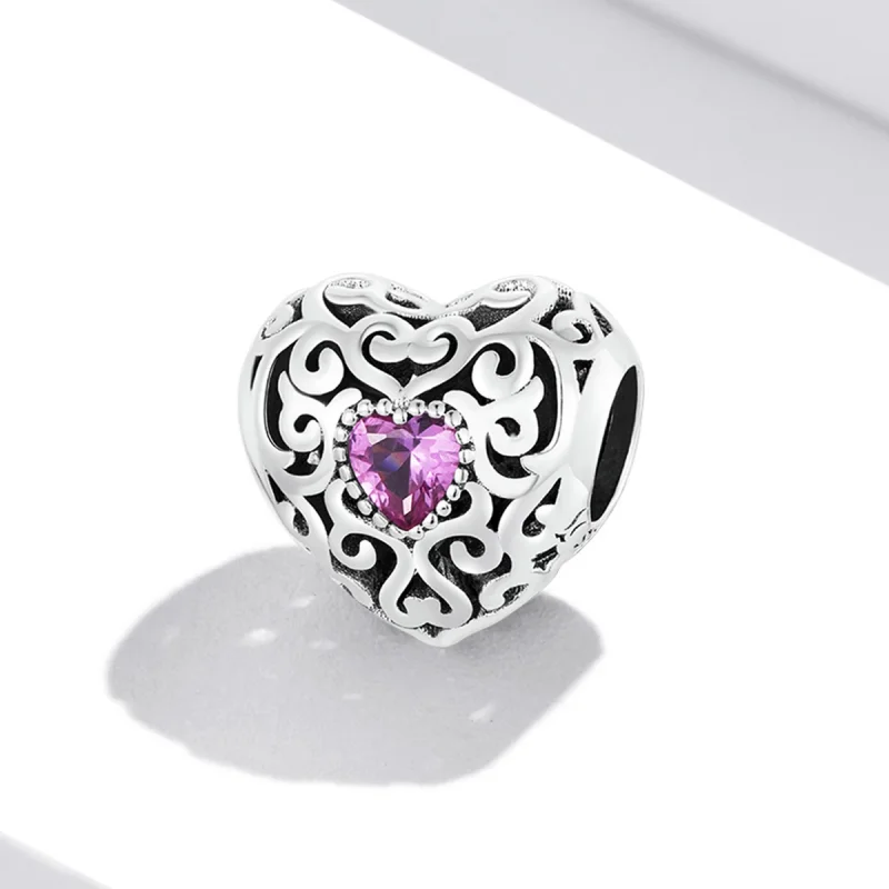 (изображение за) Талисман в стил Пандора Ретро Модел Любов - SCC2136 - Преглед 2