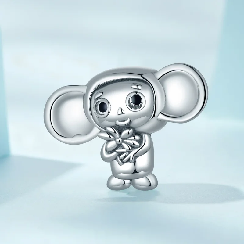 (изображение за) Талисман в стил Пандора Голяма уша маймуна - SCC2387 - Преглед 2