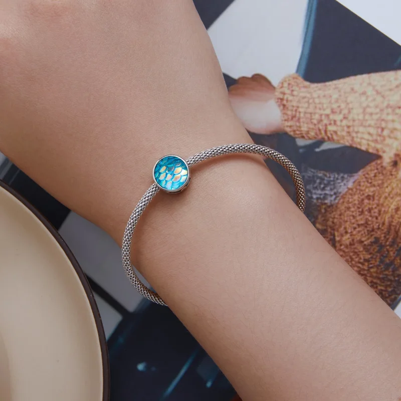 (изображение за) Талисман в стил Пандора Рибни люспи - SCC2412 - Преглед 6