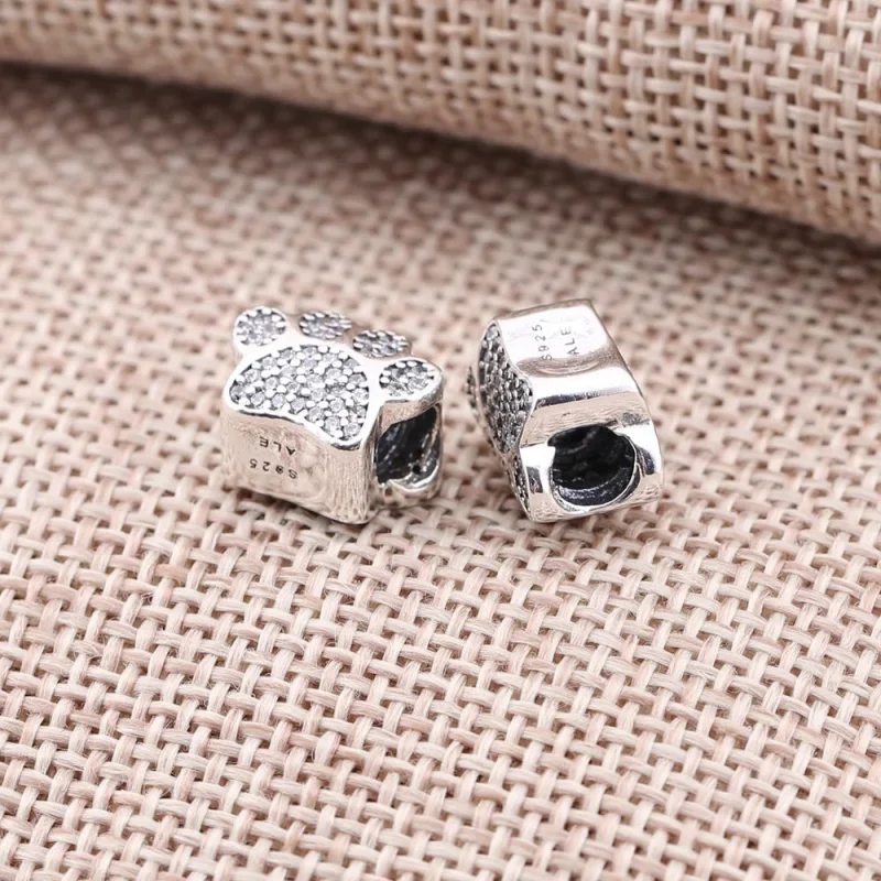 (изображение за) Лапичка - 791714CZ - Талисмани PANDORA - Преглед 2