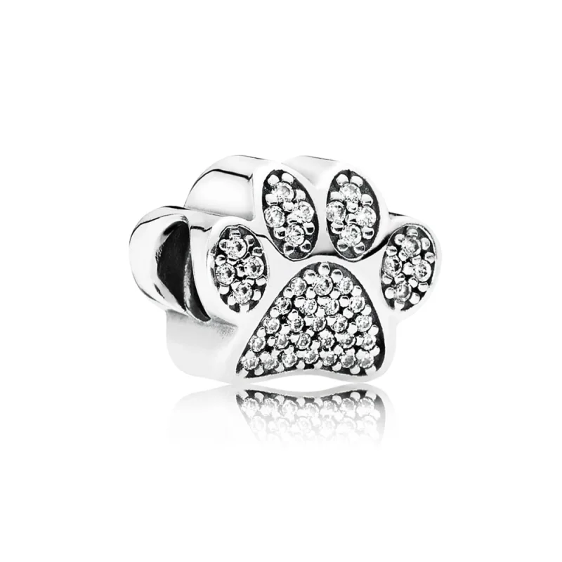 (изображение за) Лапичка - 791714CZ - Талисмани PANDORA