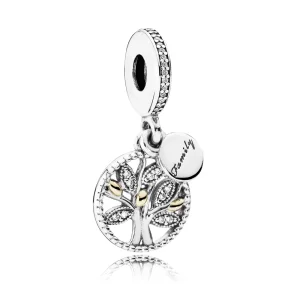 (изображение за) Родословно дърво - 791728CZ - Талисмани PANDORA