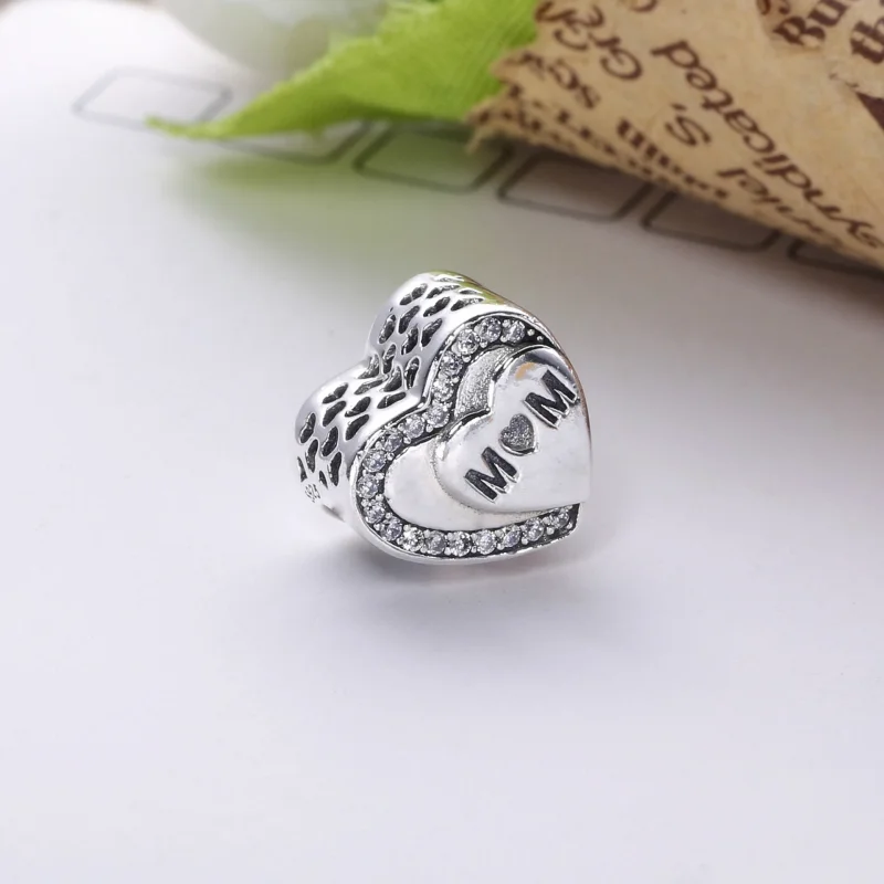 (изображение за) Майчина милувка - 792070CZ - Талисмани PANDORA - Преглед 2