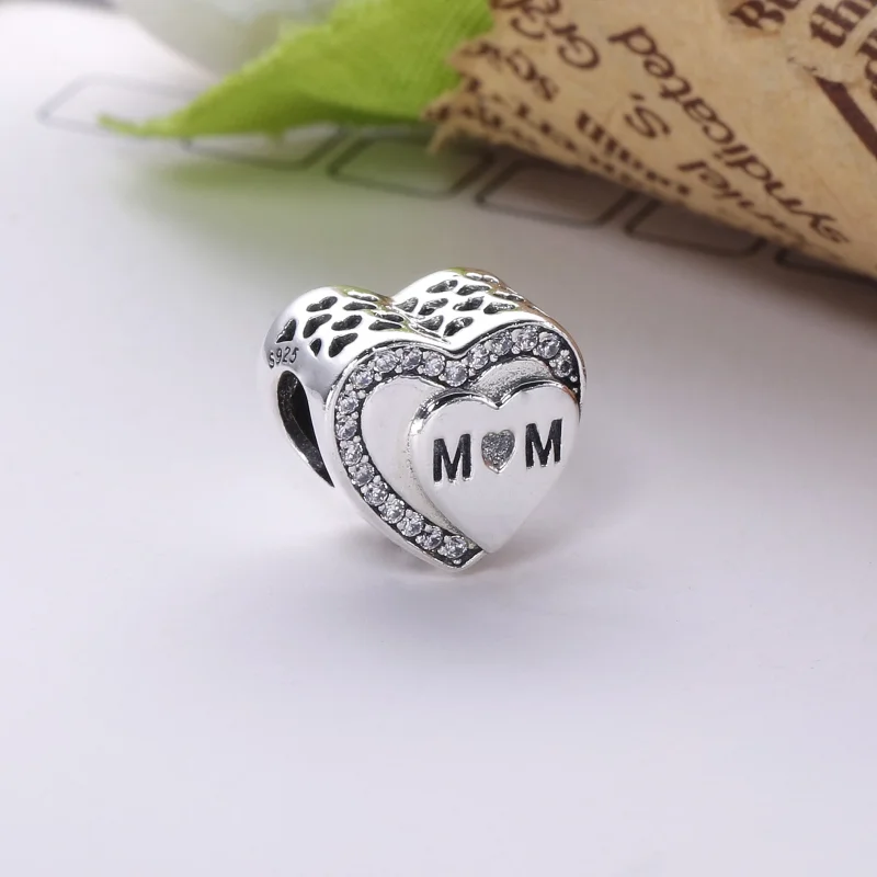 (изображение за) Майчина милувка - 792070CZ - Талисмани PANDORA - Преглед 3