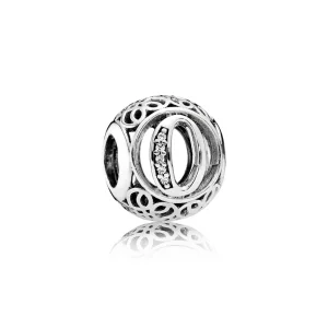 (изображение за) Буква O - 791859CZ - Талисмани PANDORA