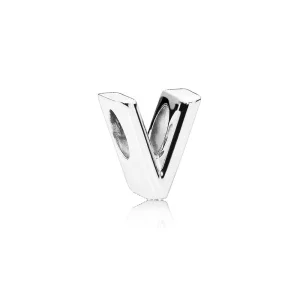 (изображение за) Буква V - 797476 - Талисмани PANDORA