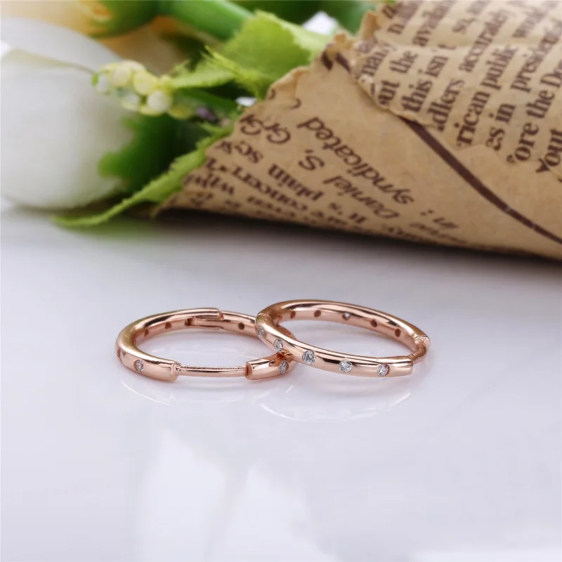 (изображение за) Капки - 286244CZ - Обици пандора - Преглед 3