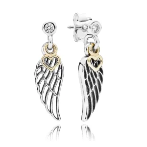 Любов и закрила - 290583CZ - Обици PANDORA (изображение за) Любов и закрила - 290583CZ - Обици PANDORA