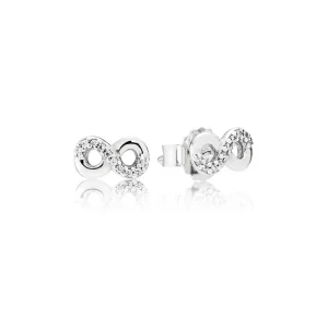 (изображение за) Безкрайна любов - 290695CZ - Обици пандора